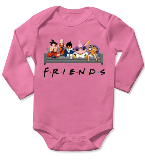 Amis Dragon Ball Long Sleeve Baby One-Piece