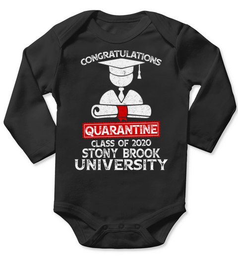 Class Of 2020 Graduating Class Vintage Stony Brook University Long Sleeve Baby One-Piece