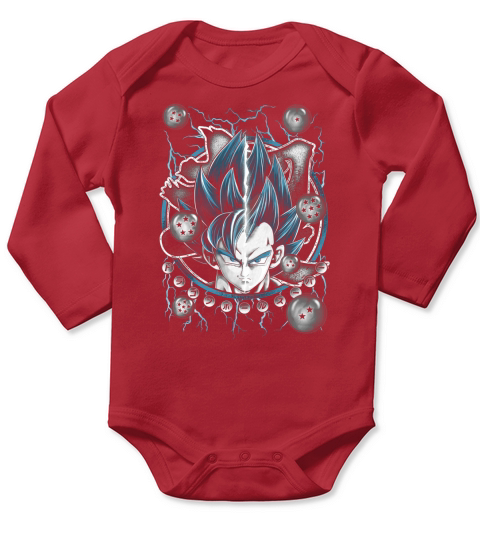 Dragonball Long Sleeve Baby One-Piece