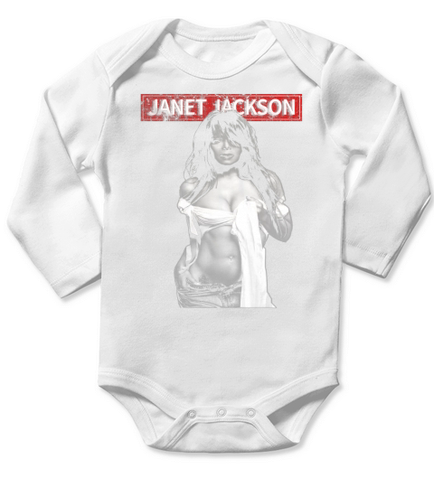 Janet Jackson Long Sleeve Baby One-Piece