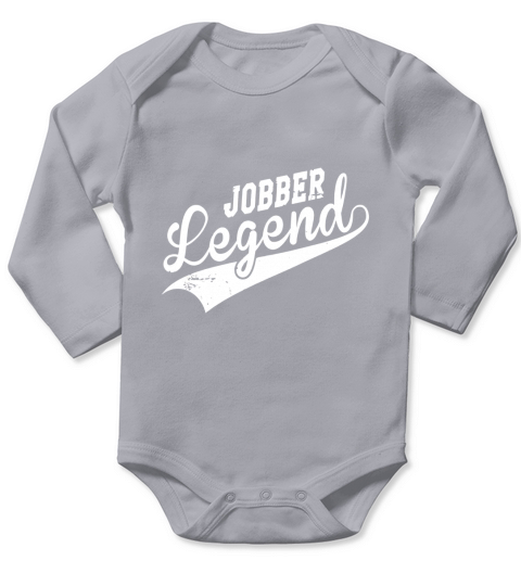 Jobber Legend Pro Wrestling Retro Wash Funny T-Shirt Long Sleeve Baby One-Piece