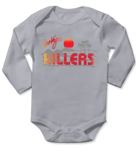 Las Vegas The Killers Long Sleeve Baby One-Piece