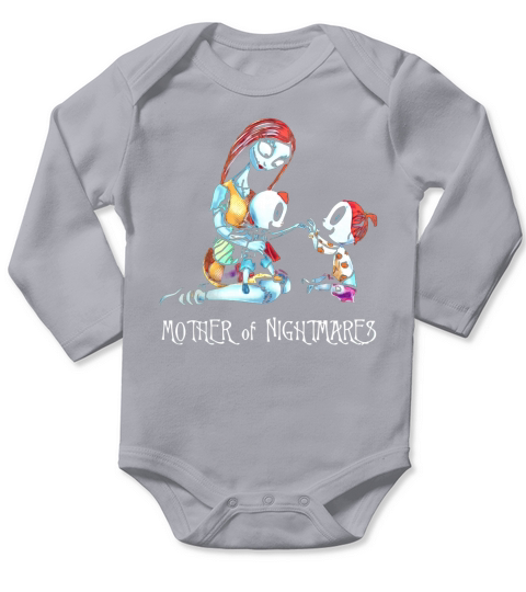 Mother of nightmares black shirt Long Sleeve Baby One-Piece