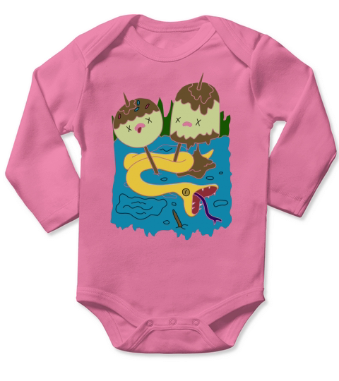 Princess Bubblegum rock T-Shirt Long Sleeve Baby One-Piece