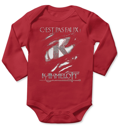 Tearing Kaamelott C’est Pas Faux shirt Long Sleeve Baby One-Piece