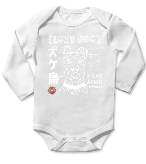 THE LOST DOG OF ISLE Long Sleeve Baby One-Piece