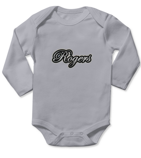 Vintage Rogers Drums Long Sleeve Baby One-Piece