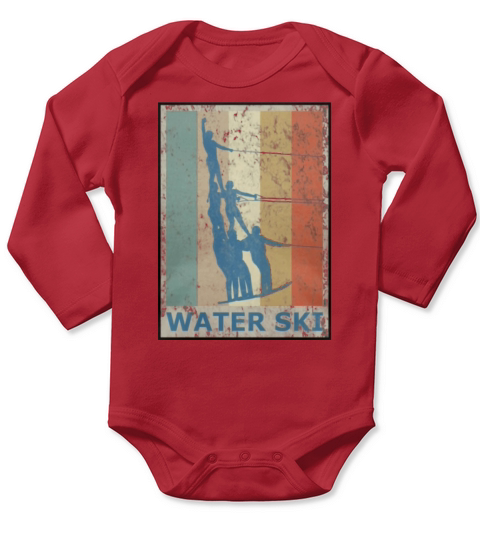 Water Ski Long Sleeve Baby One-Piece