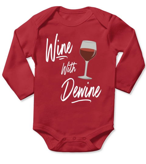 Wine With Dewine Drinking Game - Ohio Mike Dewine T-Shirt Long Sleeve Baby One-Piece