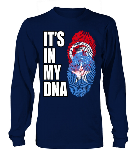 Tunisian And Somali Mix Heritage DNA Flag Long sleeved Unisex