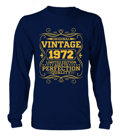 Vintage 1972 Original Limited Edition Long sleeved Unisex