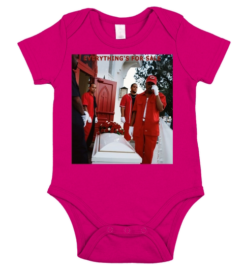 Boogie Everything’s for Sale Short Sleeve Baby One-Piece