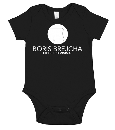 Boris Brejcha High -Tech Minimal Short Sleeve Baby One-Piece