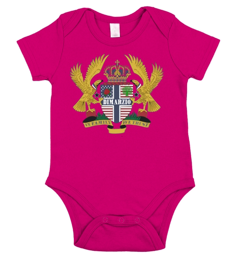 Dimarzio Family Crest For American People - Dimarzio Family T-Shirt, Hoodie, Sweatshirt Short Sleeve Baby One-Piece