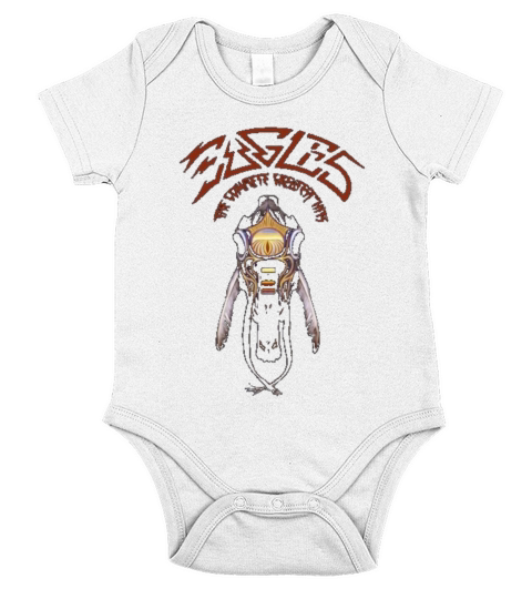 Eagles Band Logo Tour Short Sleeve Baby One-Piece