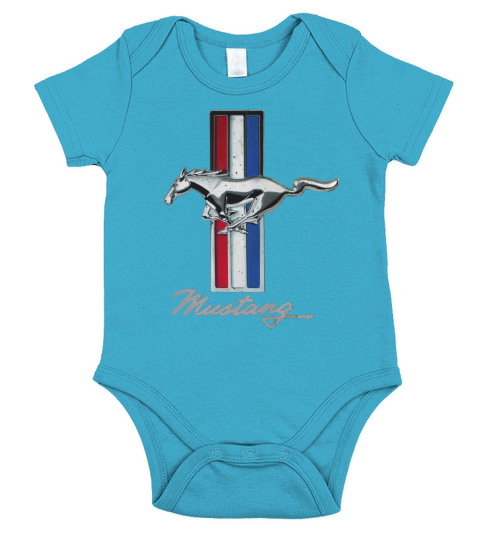 Ford Mustang Short Sleeve Baby One-Piece