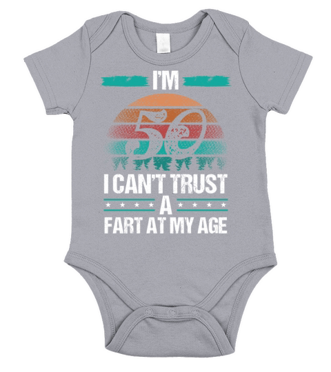 Funny 50 Year Old Birthday Idea 50th Birthday Short Sleeve Baby One-Piece