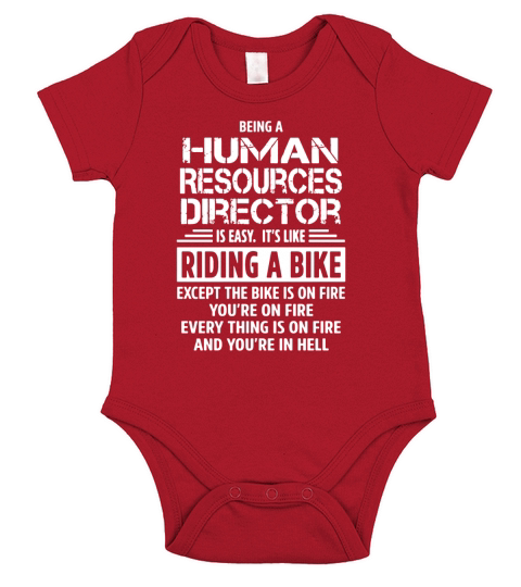Human Resources Director Short Sleeve Baby One-Piece