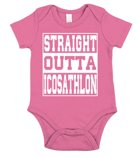 Icosathlon Saying Funny Short Sleeve Baby One-Piece