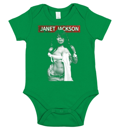 Janet Jackson Short Sleeve Baby One-Piece