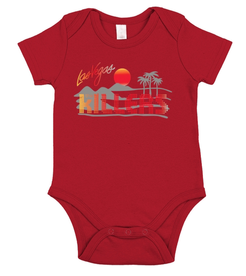 Las Vegas The Killers Short Sleeve Baby One-Piece