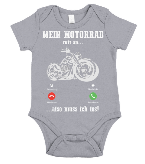 Mein motorrad Short Sleeve Baby One-Piece
