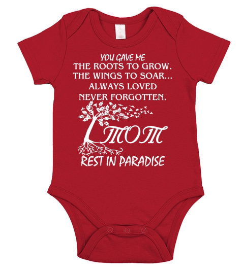 MOM REST IN PARADISE T SHIRT SHIRT HOODIE Short Sleeve Baby One-Piece