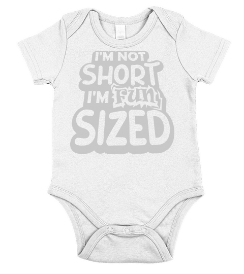 Not short fun sized Short Sleeve Baby One-Piece