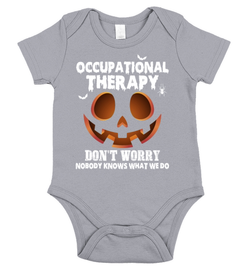 Occupational Therapy Halloween Short Sleeve Baby One-Piece