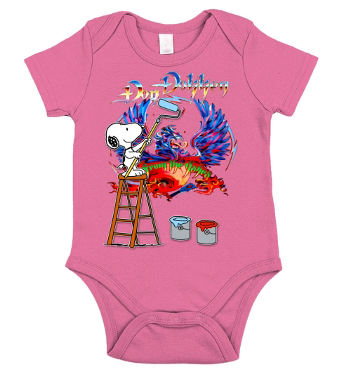 Snoopy Don Dokken - Baby Onesie Short Sleeve Baby One-Piece