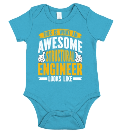 Structural Engineer - Structural Engineering Short Sleeve Baby One-Piece