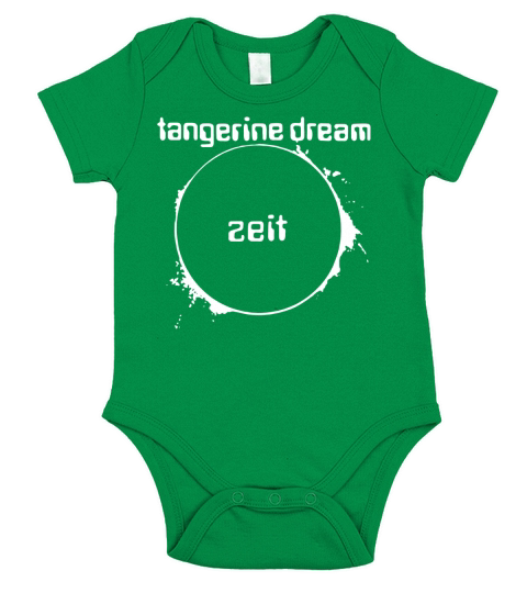 Tangerine Dream Band  Zeit Tshirt Short Sleeve Baby One-Piece