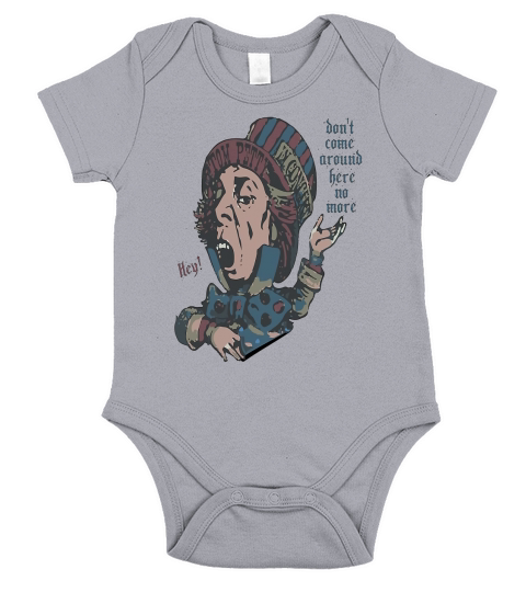 tom petty dont come around here no more Short Sleeve Baby One-Piece