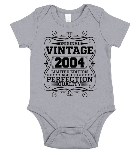 Vintage 2004 Original Limited Edition Short Sleeve Baby One-Piece
