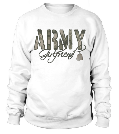 Black Army Girlfriend- Dog Tags Womens T-Shirts Sweatshirt Unisex