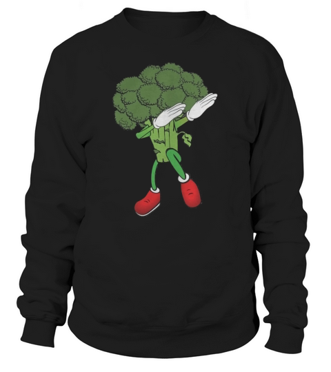 Cute Funny Dabbing Broccoli Veggie Lover T-shirt Sweatshirt Unisex