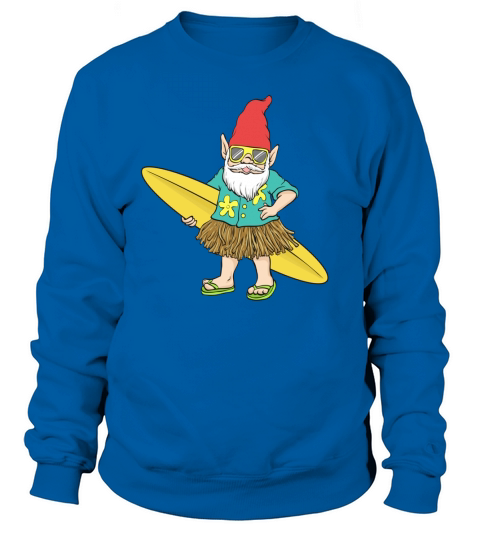 Gnome Hawaiian Long Sleeve Shirt Sweatshirt Unisex