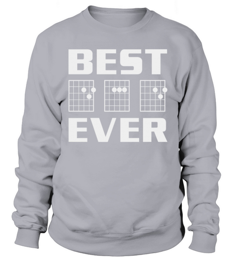 Mens Best Dad Ever Guitar Chords for Musician Father T-Shirt Sweatshirt Unisex