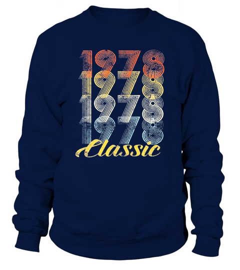 Vintage 1978 Classic Sweatshirt Unisex