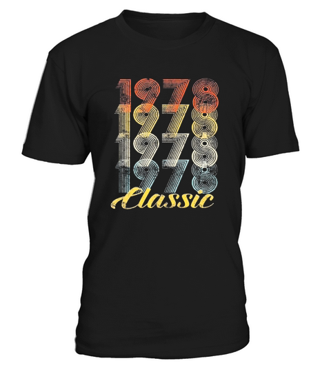 Vintage 1978 Classic T-Shirt Unisex