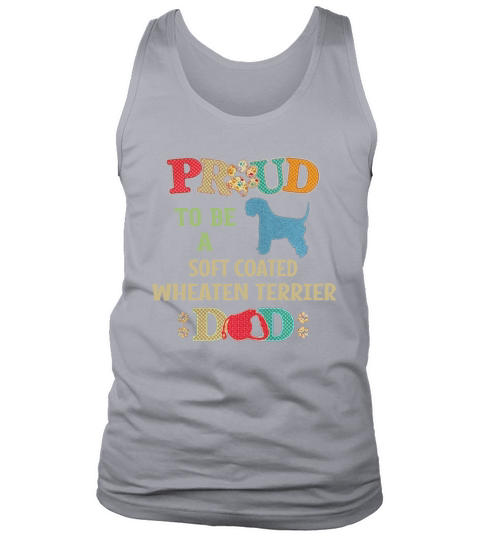 Best Soft Coated Wheaten Terrier Shirt for a Wheaten Dad Tank Top Unisex