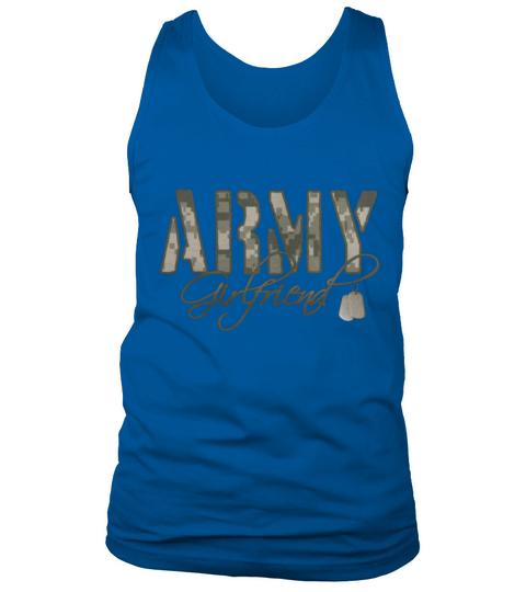 Black Army Girlfriend- Dog Tags Womens T-Shirts Tank Top Unisex