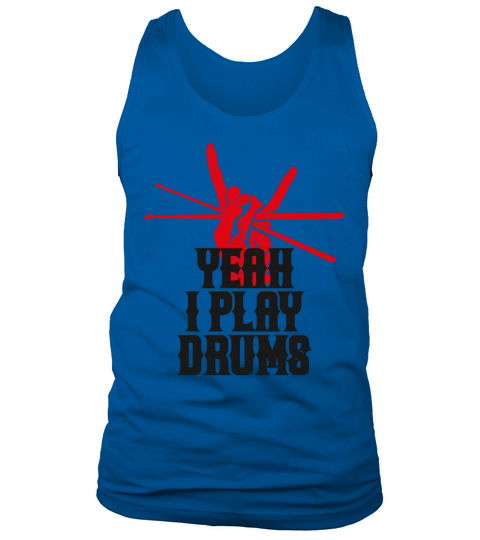 Drummer Vintage Drum Stick Rock Tank Top Unisex