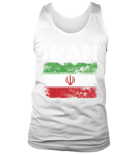 Iran Flag Distressed - Iranian Flag Tank Top Unisex