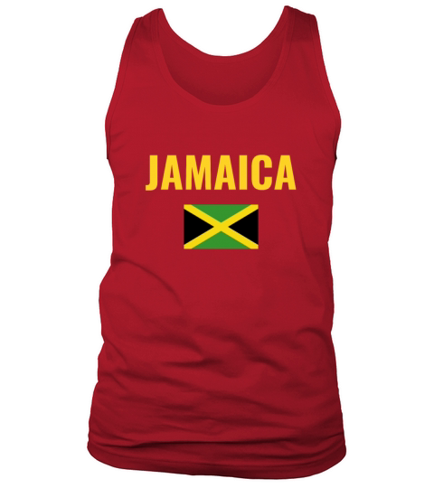 Jamaican Flag Jamaica Gift Souvenir Vintage Travel Tank Top Unisex