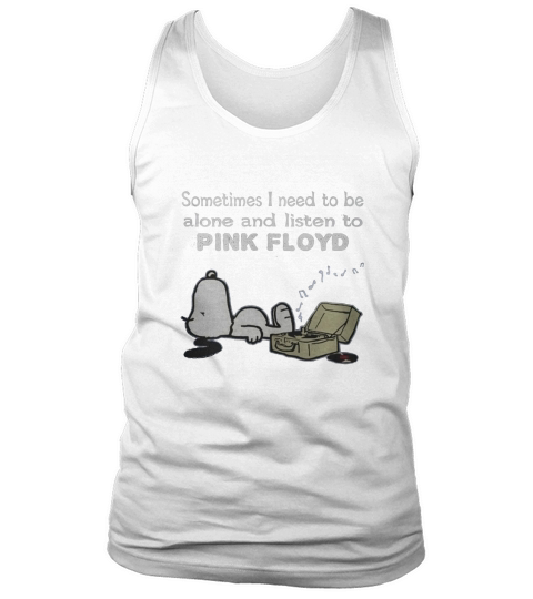 Manchmal muss ich alleine sein und Pink Floyd hören Tank Top Unisex