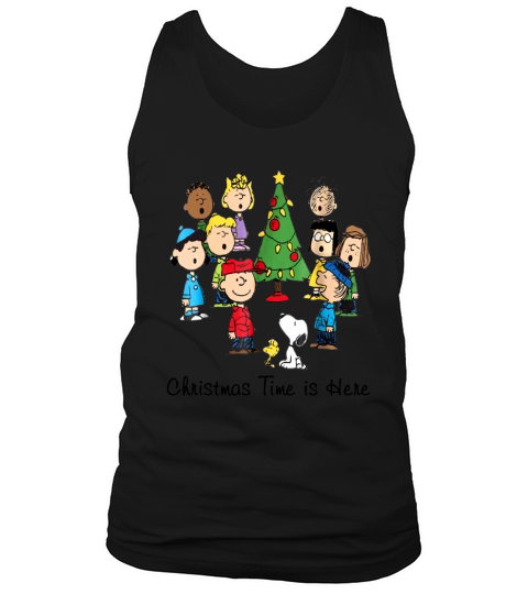 Peanuts Christmas Time Is Here shirt Tank Top Unisex