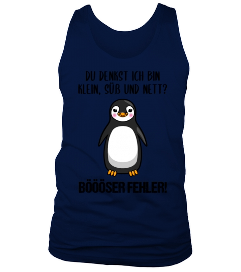 Penguin Small Sweet Nice Funny Quote Gift Tank Top Unisex