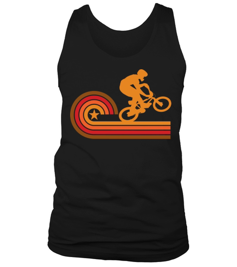 Retro Style Bmx Bike Rider Vintage Tank Top Unisex