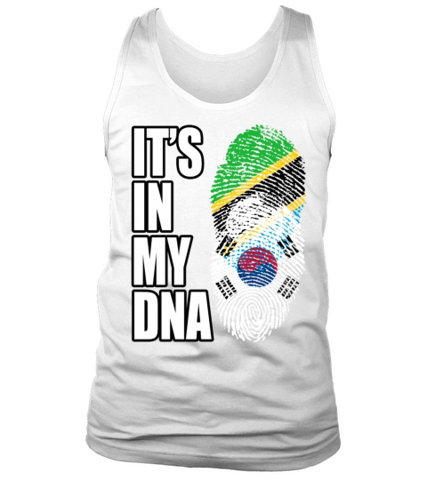 Tanzanian And South Korean Vintage Heritage DNA Fl Tank Top Unisex